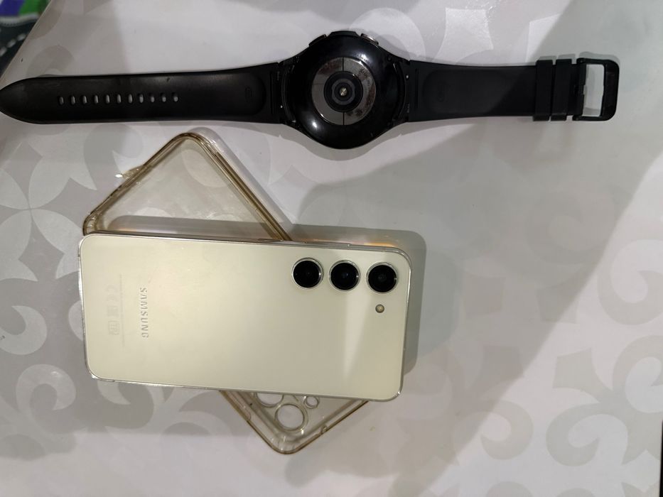Samsung S23 и часы galaxy watch4 classic