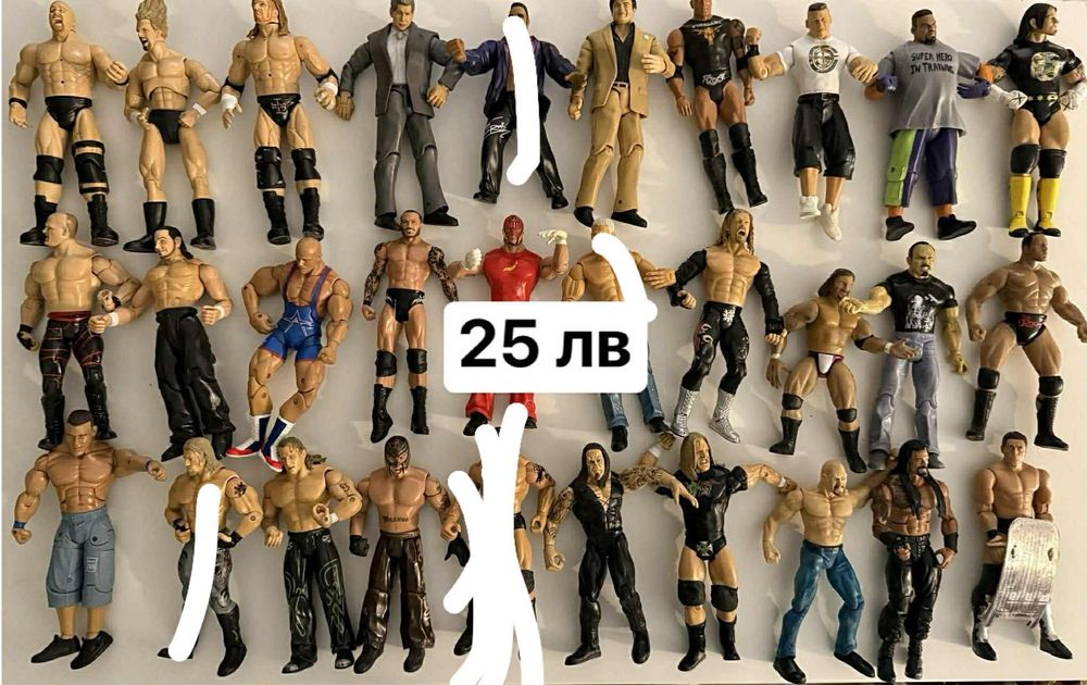 WWE / Кеч Мания Фигурки / Хълк Хоган / Джеф Харди и други .