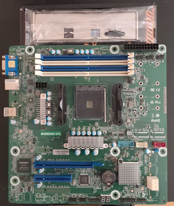 placa baza ASROCK AM4