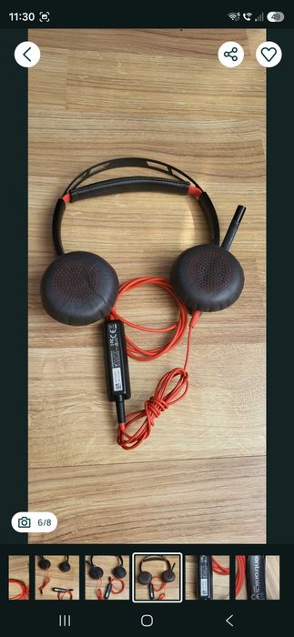 Casti Plantronics C5200 C3200 C3220 cu microfon, usb si jack