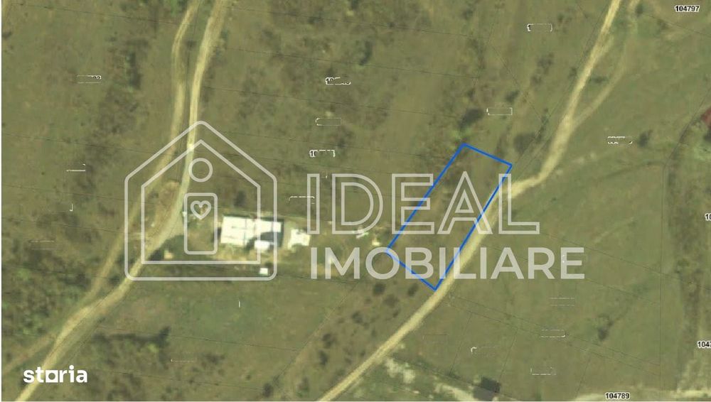 Teren extravilan de vânzare – Cârțișoara | Vedere spre Munții Făgăraș