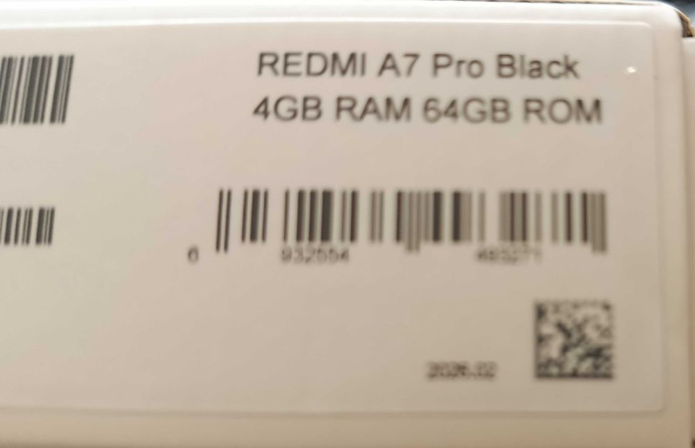 Чисто нов Redmi A7 PRO 64 Гигабйта