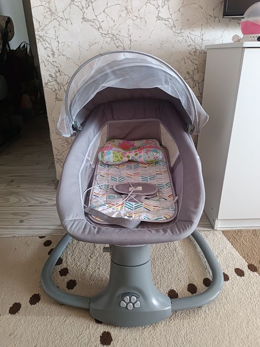 Mastela, серый детский шезлонг.