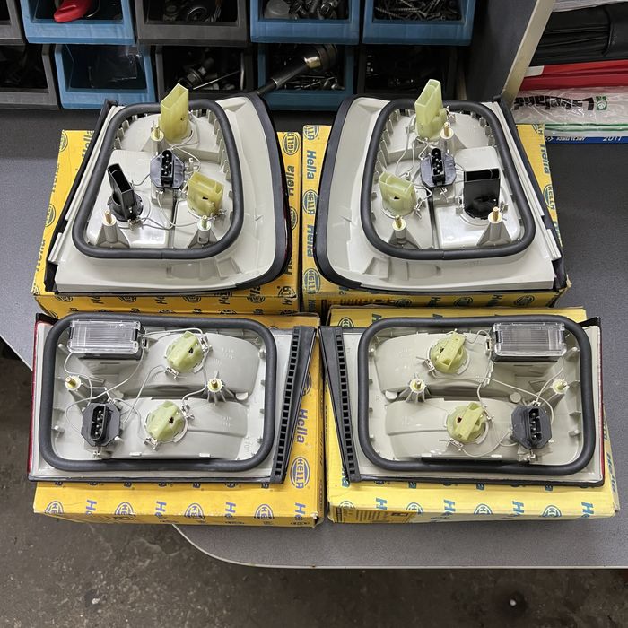 Новые фонари HELLA bmw e34 бмв е34