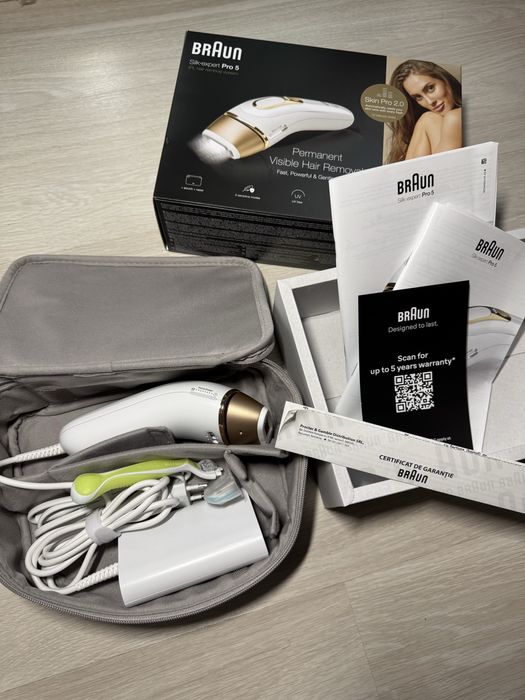 Epilator IPL Braun Silk-expert PRO 5 PL5054 nefolosit