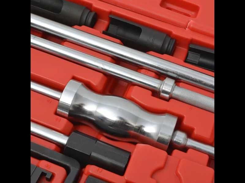 Комплект за демонтаж на дизелови инжектори KraftRoyal, 41 части