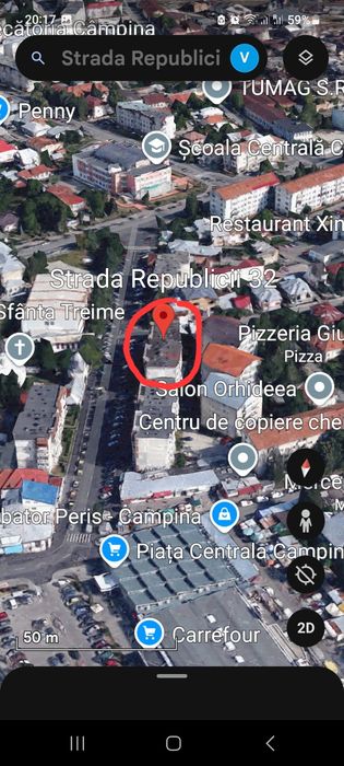 Vând ap 2 cam dec ultracentral(Republicii)  et 1/4