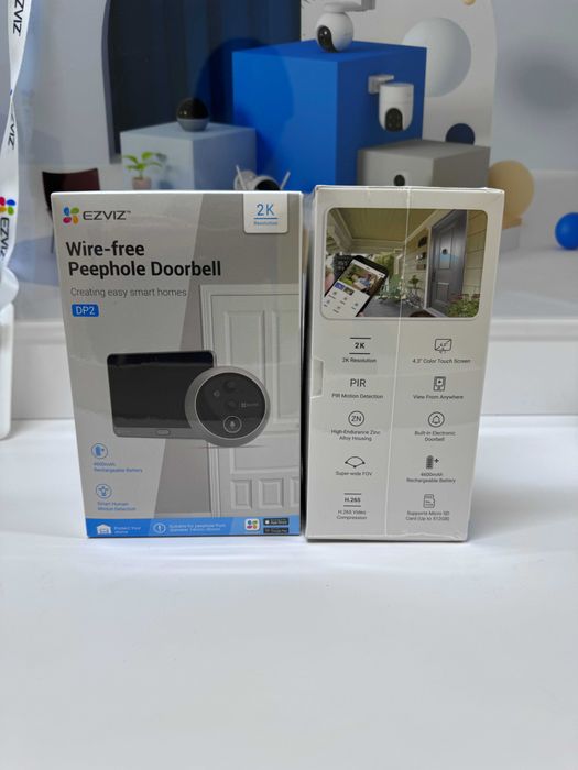Ezviz DP2 3MP | дверной глазок | видеоглазок  | домофон