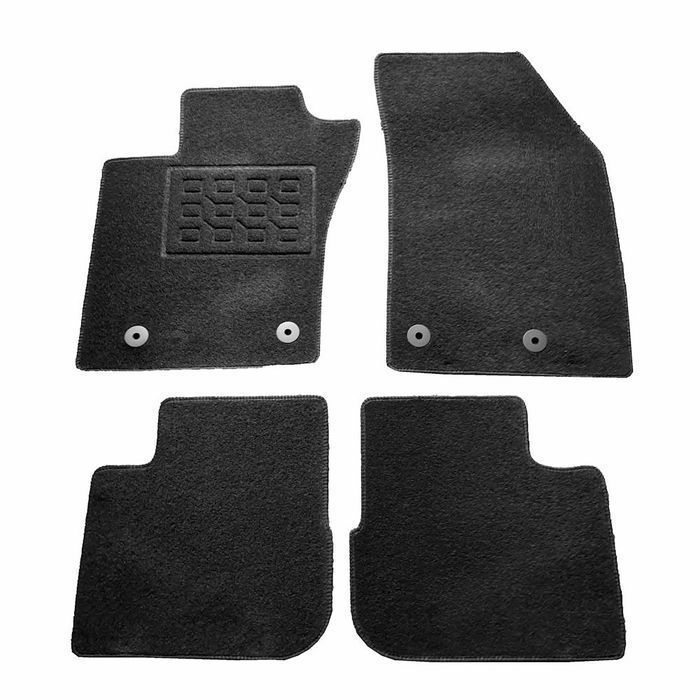 Covorase mocheta Fiat Tipo Hatchback, Combi 2016-prezent, Negre, set de 4 Buc