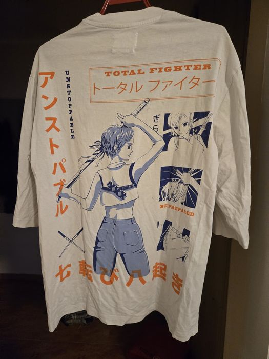 Oversize Тениски anime от new yoker и bershka рамер M и S