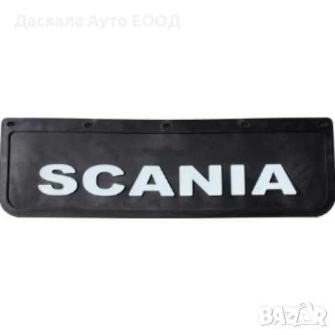 Kомплект черни релефни калобрани 18 х 60 см за Скания SCANIA
