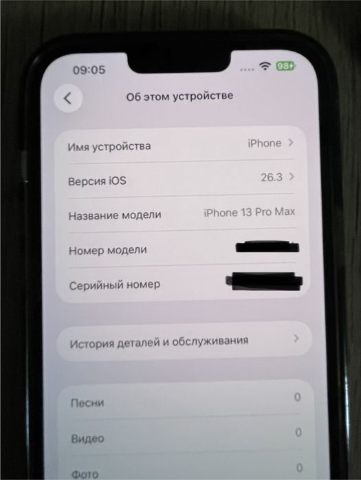 Айфон 13 про мах 128гб 75%