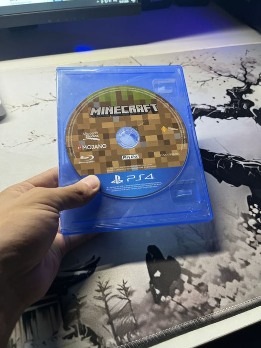 Игровой диск для ps4 майнкрафт
