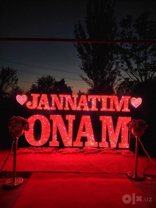 Har hil turdagi decoratsa yozuvlarimiz, skidkada 500 ming so'm