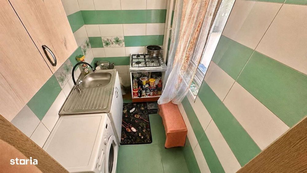 Apartament 2cam etaj1, centrala proprie, mobilat si utilat