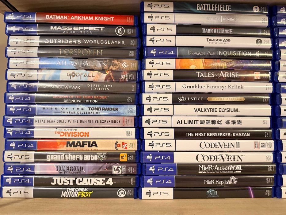 Игри за Playstation 5 и Playstation 4