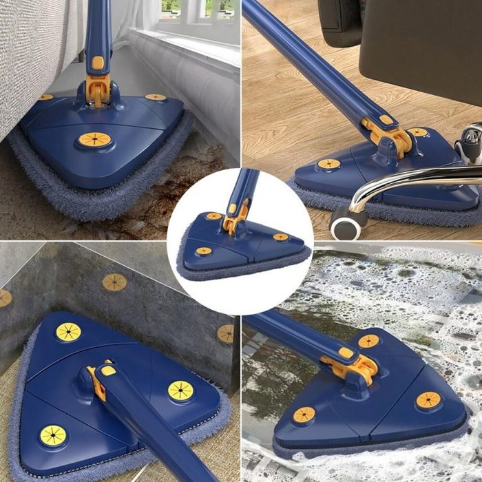 Разтегателен триъгълен моп 360  - ПРОМОЦИЯ  1 БР без кутия