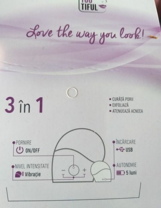 Dispozitiv de curățare facială