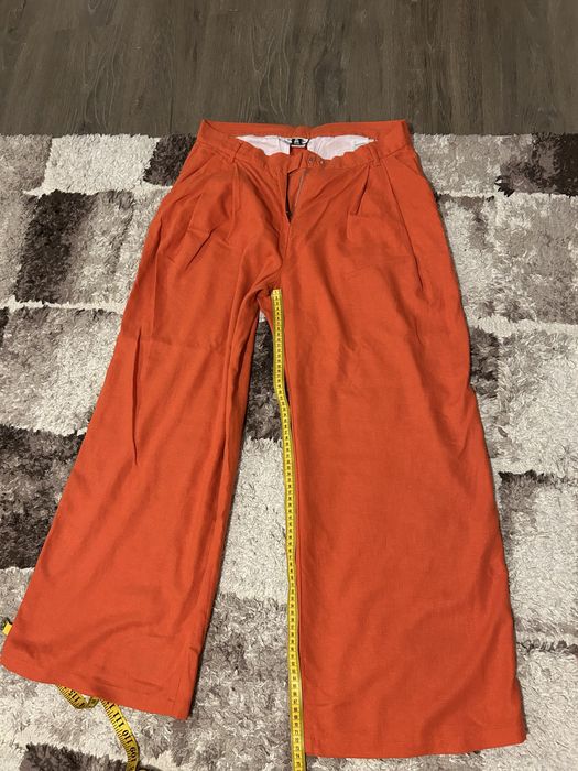 Pantaloni din amestec in+ vascoza marimea M (40)