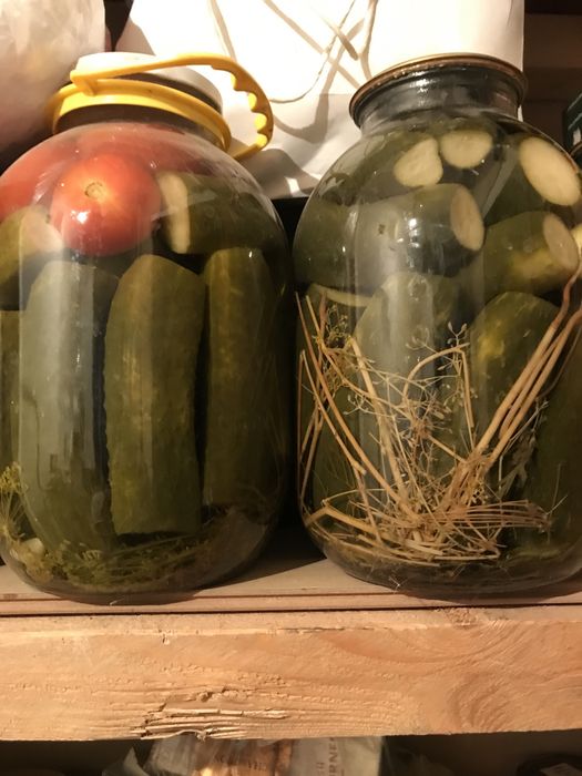 Огурцы 3 л  банка