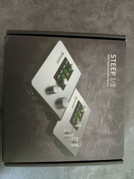 Аудиоинтерфейс MOODER STEP 1/2