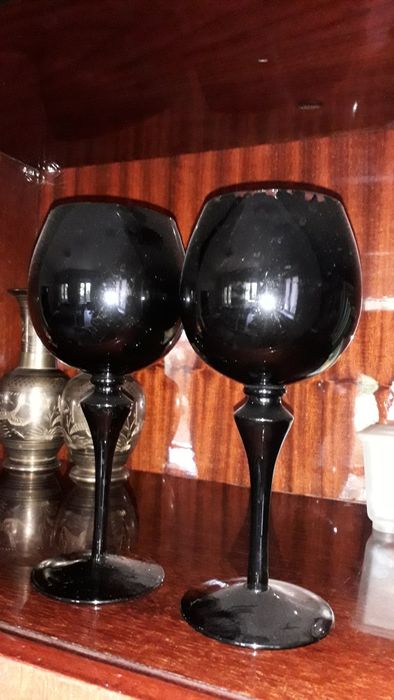 Бокалы матовые стеклянные