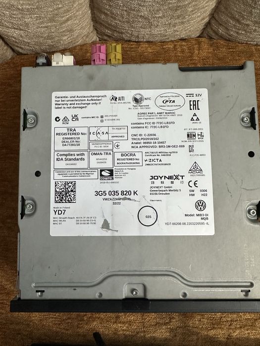 Navigatie, Display / Unitate VW Passat B8, Tiguan, T Roc, T Cross