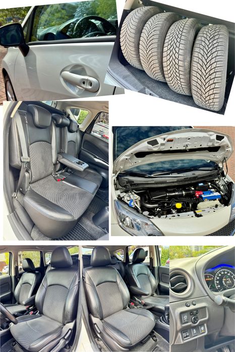 Nissan Note 1.5 dCi Alb Perlat, Piele, Camere 360