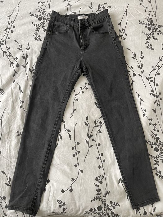 Черни дънки Pull&Bear