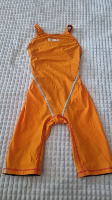ARENA дамски състезателен бански, UK26, I36 - оранжев
