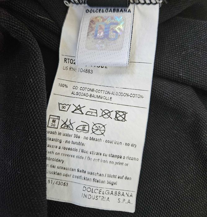 Мъжка тениска Dolce & Gabbana Polo - L