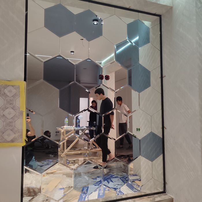 Зеркала на заказ! (Ромбики мозайки) Качественно!!!