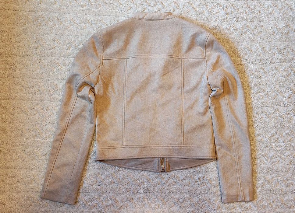 Jacheta imitatie piele intoarsa Sinsay, nou nouta