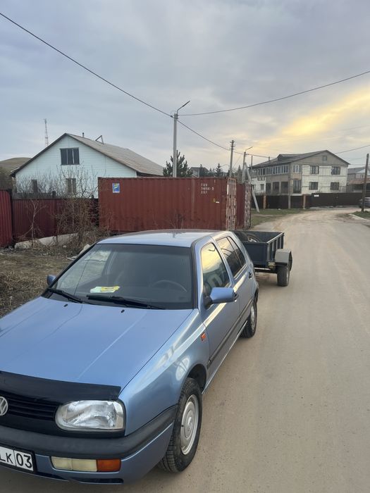 Продам гольф 3 вместе с прицепом