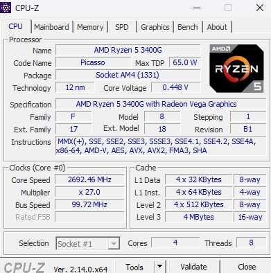 Mini PC ASRock DeskMini X300 AM4