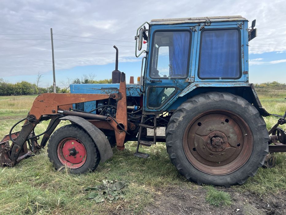 Продам МТЗ 80 с телегой