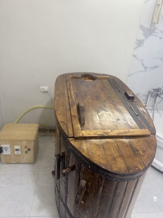 Kedroviy bochka+ vanna dushlari bilan