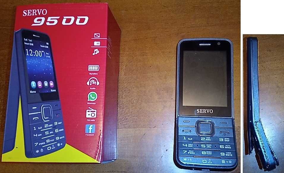 SERVO V9500    4 SIM-карты. (Не рабочий)