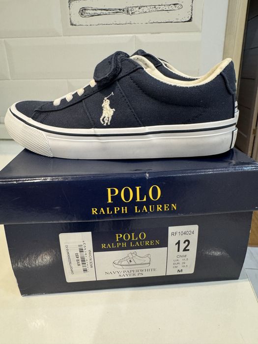 Polo Ralph Lauren детские кеды