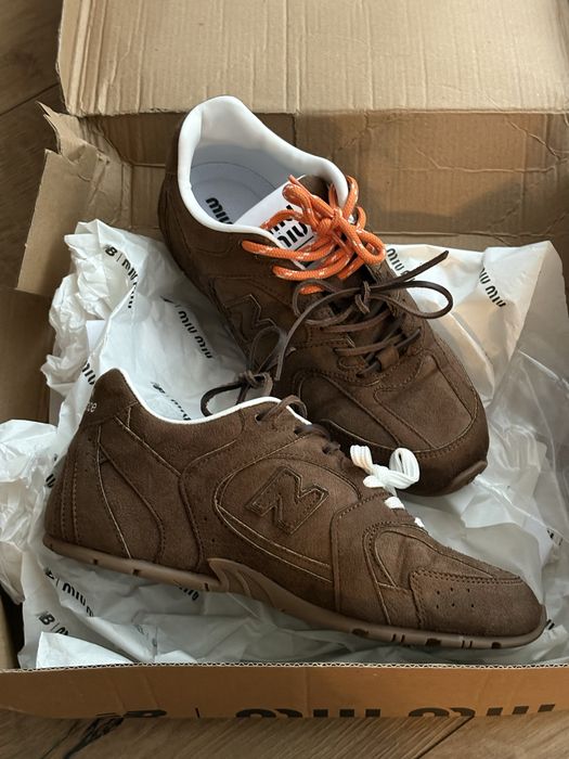 Sneakers New Balance x Miu Miu Chocolate Brown Virali