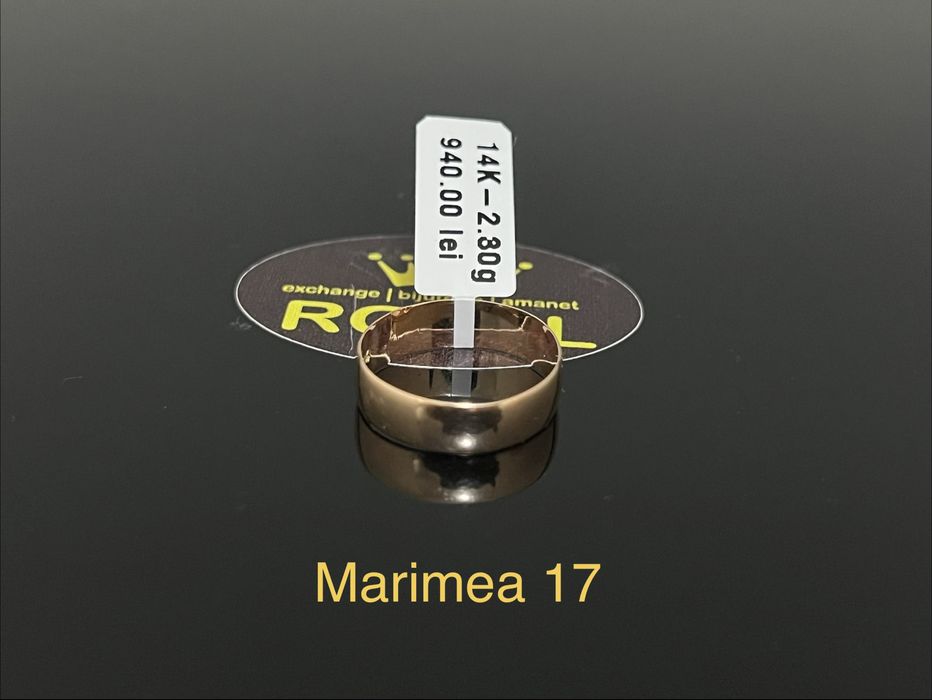 Bijuteria Royal CB: Inel stil verigheta aur 14k 2,30gr