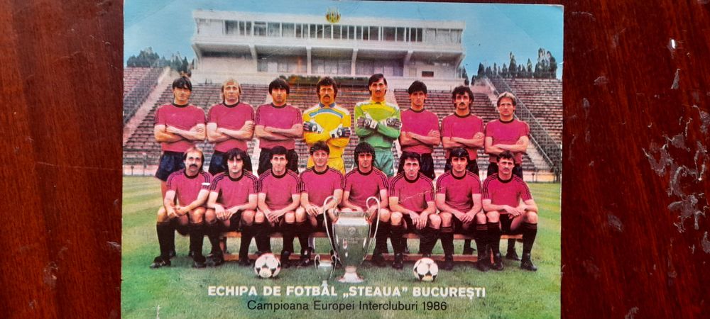 Poze fotografie Steaua Bucuresti 1986