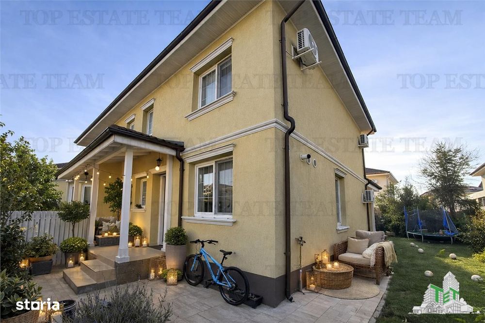 Vila tip duplex de inchiriat Corbeanca Park liniste, natura si confort