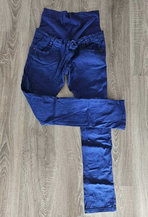 Дънки за бременни + слинг за бебе