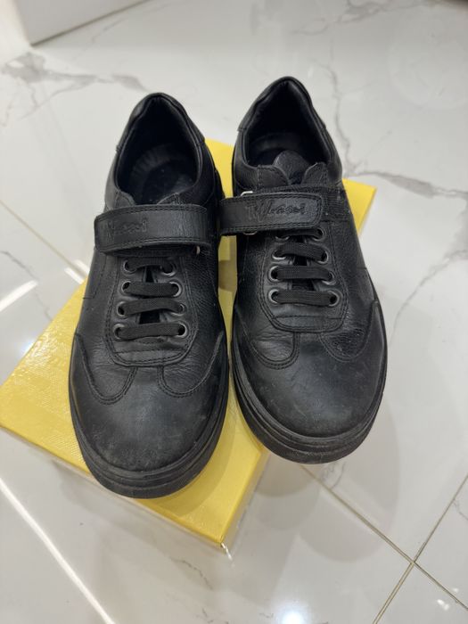 Кожаные кеды 34 размер