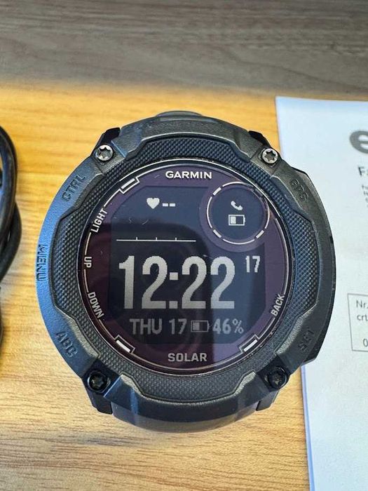 Garmin Instinct 2X Solar impecabil + accesorii