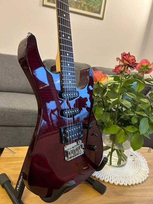 Vand chitara electrica Jackson - Burgundy Red Flamed maple