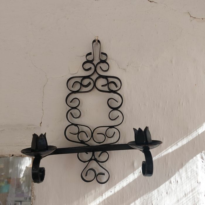 Свещник от соца ковано желязо