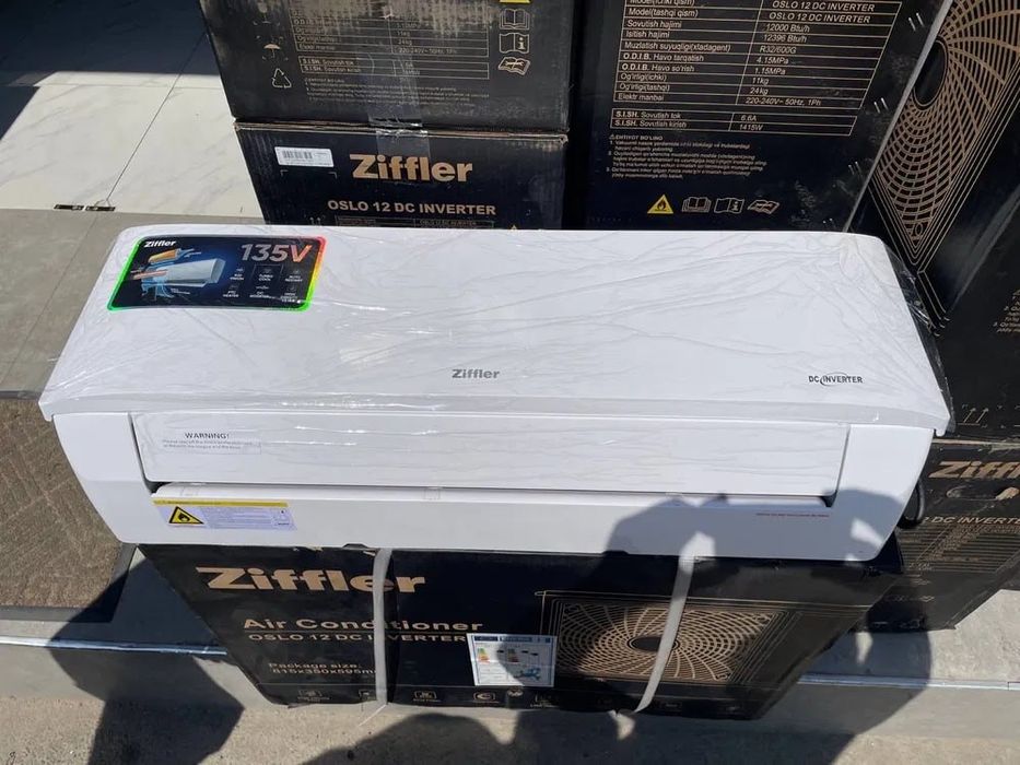 Кондиционер ZIFFLER 12 Dc Inverter Все моделы есть Установка Доставка
