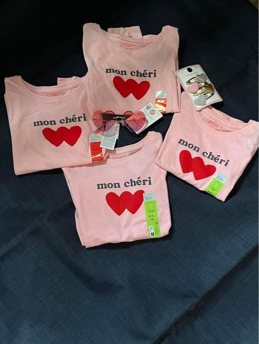Детски блузи с дълъг ръкав , за момиче , Mon Cheri , 4-5,6-7г